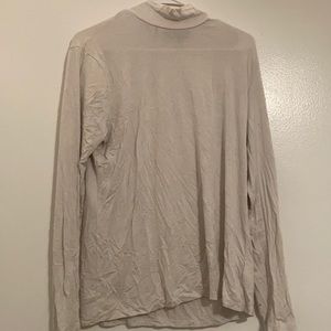 Long sleeve turtle neck shirt